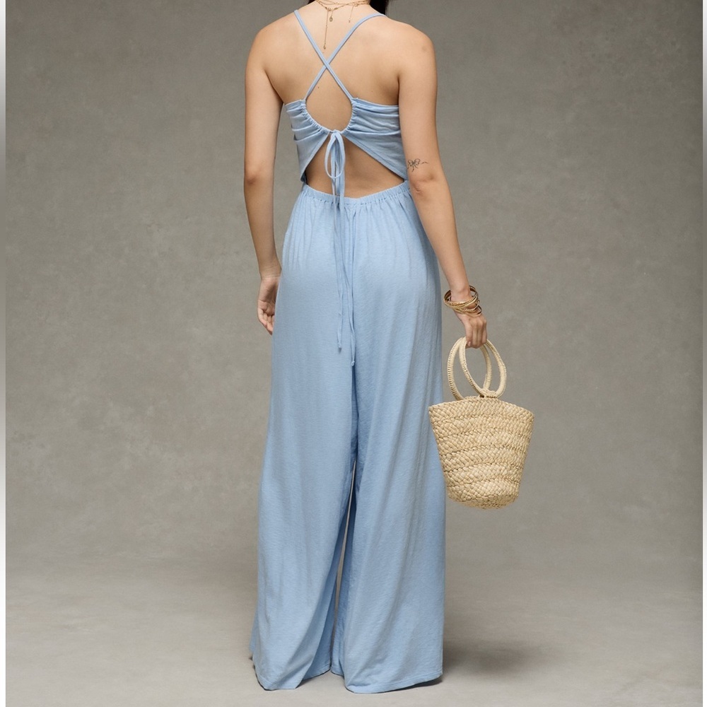 NWT AEO sunchaser knit babydoll jumpsuit - Picture 3 of 11